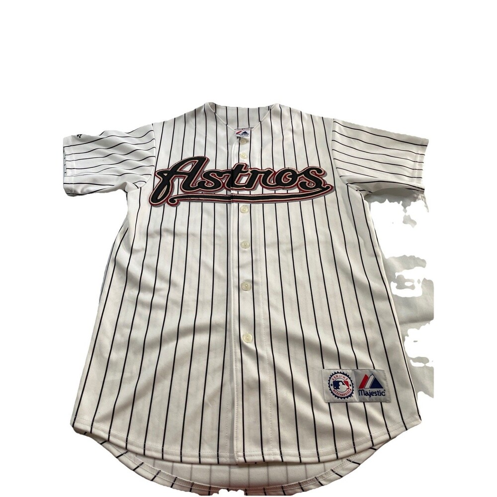 Majestic Genuine Merchandise Houston Astros #17 Jersey Lance Berkman Size Small